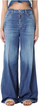 Dsquared2 Dames, Jeans, Blauw, Maat: 2XS Denim