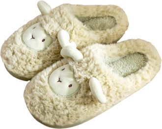 Generic Ladies Slippers Cozy Winter Footwear For Indoor Comfort Soft Warm Fleece Lined Home Shoes With Durable Sole Ideal For Relaxation Cozy House Slippers F