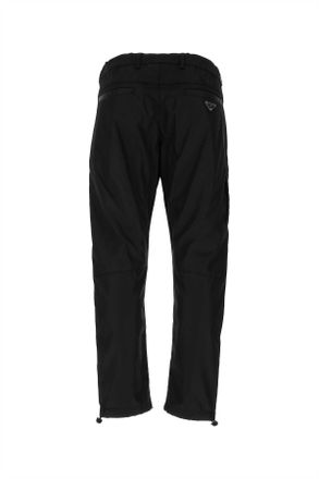 Prada Mens Black Nylon Pant F0002 Recycledpolyamide Pantaloni