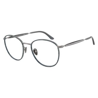 Giorgio Armani Optical Frame - Heren - Brillen - Grijs - 50 MM - Accessoires