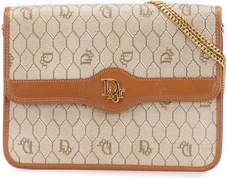Dior Pre-owned Dior Honeycomb Coated Canvas Chain Shoulder Bag Ladies 1JDF464XS425MK7T