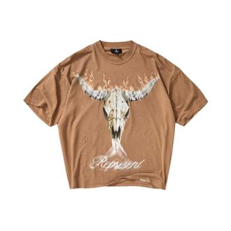 Represent T-Shirts, male, Brown, Size: XL T-Shirt 100% Cotton