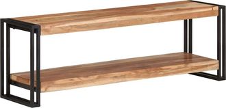 vidaXL Mueble Para Tv Madera Maciza De Acacia 120x30x40 Cm Vidaxl