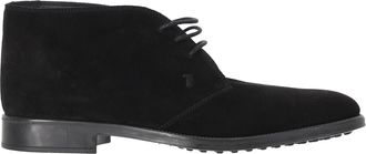 Tod's Tods Desert Boots in zwart su&egrave;de