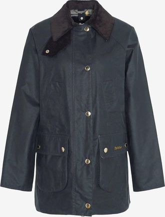 Barbour Wachstuchparka mit Hemdkragen Modern Beadnell