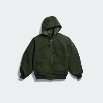 Canada Goose Manteau &agrave; capuchon Beaumont (Hommes, Moss Khaki, TTG)