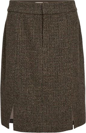 Mos Mosh Falda de encaje MMBia Checko - Skirts - Mujer - Marr&oacute;n - 2XL