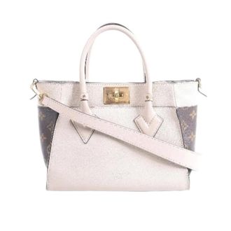 Louis Vuitton Pre-owned On My Side PM - Dames - Pre-owned - Beige - Maat: ONE Size Leer