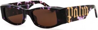 Palm Angels Unisex Black Rectangular Sunglasses PERI007ANGEL 3464