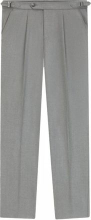 HUGO BOSS C-Perino Chinos - Heren - Straight fit broeken - Grijs - L - Wol - Broeken
