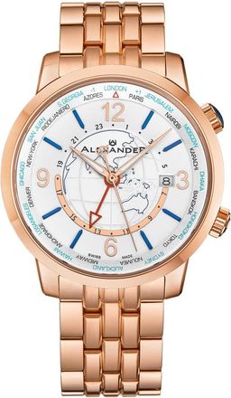 Alexander Alexander 2 Quartz Silver Dial Mens Watch A171B-02