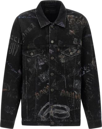 Balenciaga Black Shirt Collar Jackets