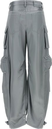 The Attico Superattico 10 Cargo Pants - Gray