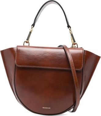 Wandler Mini Hortansia Flap Top Handle Tote Bag
