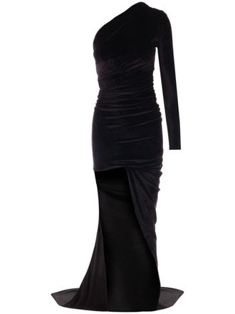 Balenciaga Velvet Long Dress