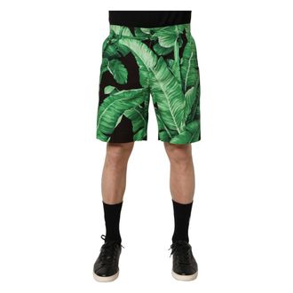 Dolce & Gabbana Casual Shorts, male, Green, Size: M Bermuda Shorts