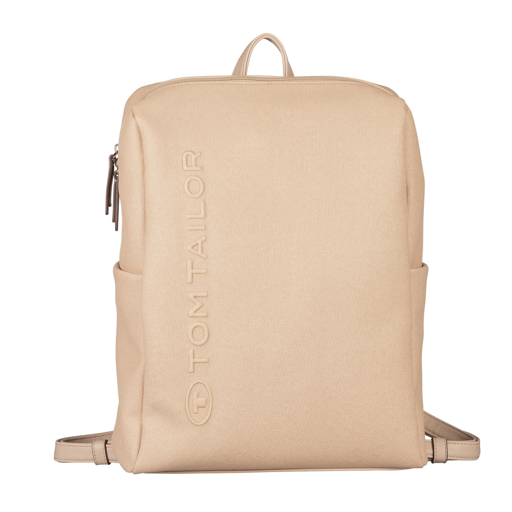 TOM TAILOR Damen Rucksack Sansa – Aus Nylon, 24x10x26 Cm | Sportlicher Look, Mit Magnetverschluss & Handyfach