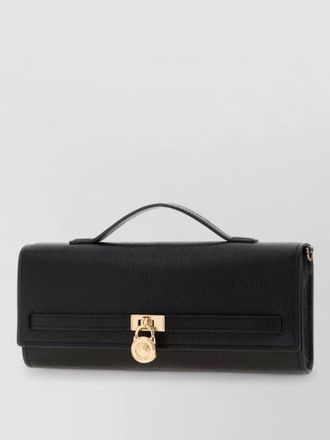 Michael Kors leather hamilton moderne medium clutch bag