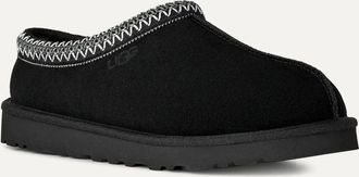 UGG Tasman II 1174671-BLK Slipper Mens Black Suede Sheepskin Lined RHS9325