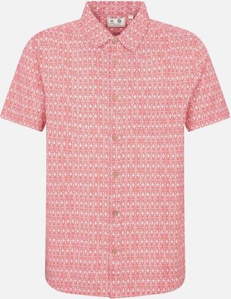 Mountain Warehouse Mens Mountain Warehouse Mens Preston Illustration Shirt - Red - Size: 44/Regular