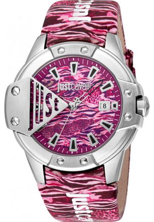 Just Cavalli JC1G260L0015 Mens Young Scudo Watch - Silver - One Size