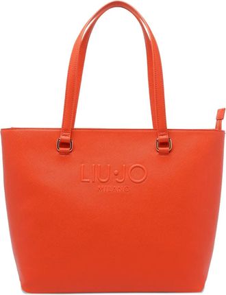 Liu Jo logo-embossed tote bag - Orange