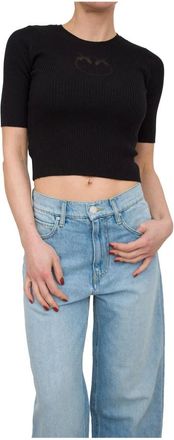 Pinko Mujer, Jerseys, Negro, Talla: M