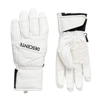 Descente Guante de Cuero - Sport - Hombre - Blanco - L