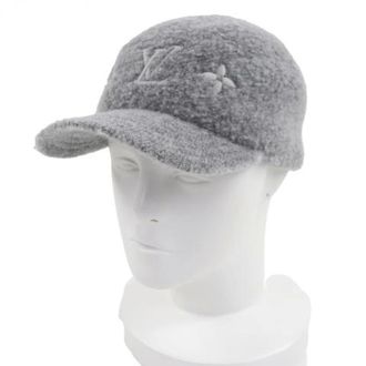 Louis Vuitton Cappello in cotone Pre-owned - - Pre-owned - Donna - Grigio - ONE SIZE