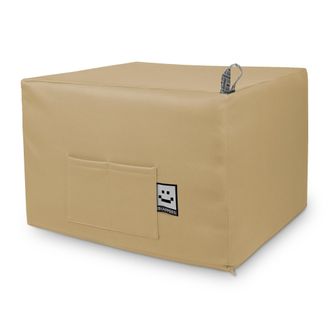 Happers Happers - Puff Cama Confort Beige &Uacute;nico Beige