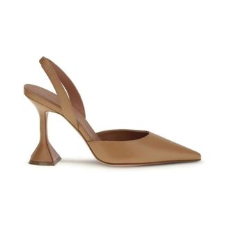 Amina Muaddi Pumps, female, Brown, Size: 10 1/2 US Holli Sling 95