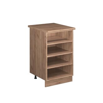 Vicco Estante De Cocina Fame-line, Roble Dorado, 50 Cm, Et Roble, Vicco