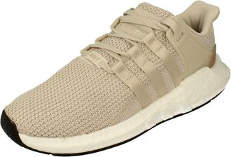 adidas Mens EQT Support 93/17 Beige Trainers - Size UK 8