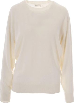 P.A.R.O.S.H. Maglia girocollo - Dames - Ronde hals truien - Beige - XS - Kasjmier - Truien & Vesten