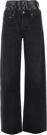 A Gold E Elson double-waisted jeans Woman 25