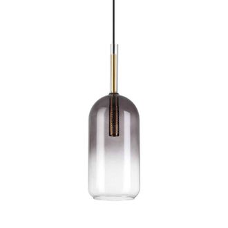 Netlighting Empire Dome Cylinder Pendant Ceiling Light Black