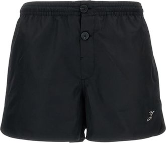 Jacquemus The Puntini zwemshort - Heren - Strandmode - Zwart - L - Polyester - Badmode