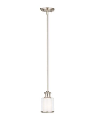 Livex Lighting Livex Middlebush 1-Light Brushed Nickel Mini Pendant