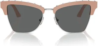 Jimmy Choo London Grey Butterfly Ladies Sunglasses JC50145 019875 54
