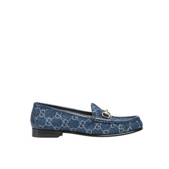 Gucci New Denim GG Delave - Dames - Schoenen - Blauw - Maat: 41 EU Denim