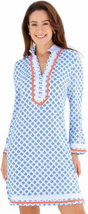Cabana Life Pique Tunic Dress in Harbor at Nordstrom, Size X-Large