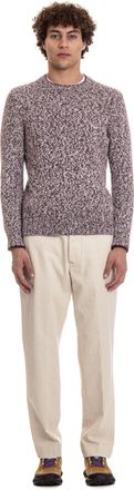 Barba Virgin Wool Moulin&egrave; Crewneck Sweater