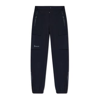 Moncler Wide Trousers, male, Black, Size: XL Grenoble Day-Namic Trousers