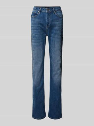 Monari Straight Leg Jeans mit Nietenbesatz in Jeansblau, Gr&ouml;&szlig;e 36