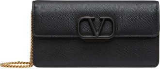 Valentino Garavani Black Vlogo Small Crossbody Bag