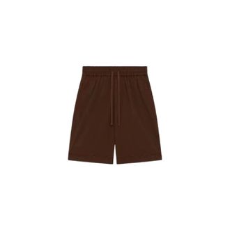 Dr&ocirc;le de Monsieur Casual Shorts, male, Brown, Size: XL Le Short Elastiqu&eacute; Jour Echelle