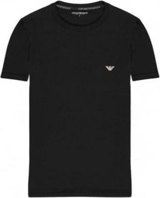 Emporio Armani Heren, Tops, Zwart, Maat: L Katoen