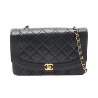 Chanel Pre-owned Vintage Schoudertas - Dames - Pre-owned - Zwart - Maat: ONE Size