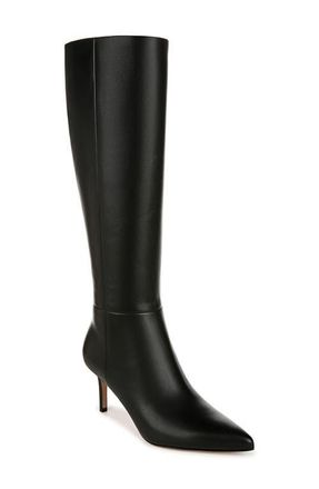 Veronica Beard Lisa 70 Knee High Boot in Black Leather at Nordstrom, Size 5.5