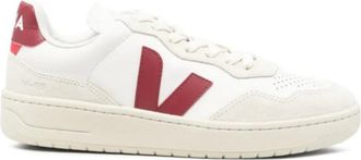 Veja V-90 Leather - Shoes - Hombre - Blanco - 42 1/2 EU